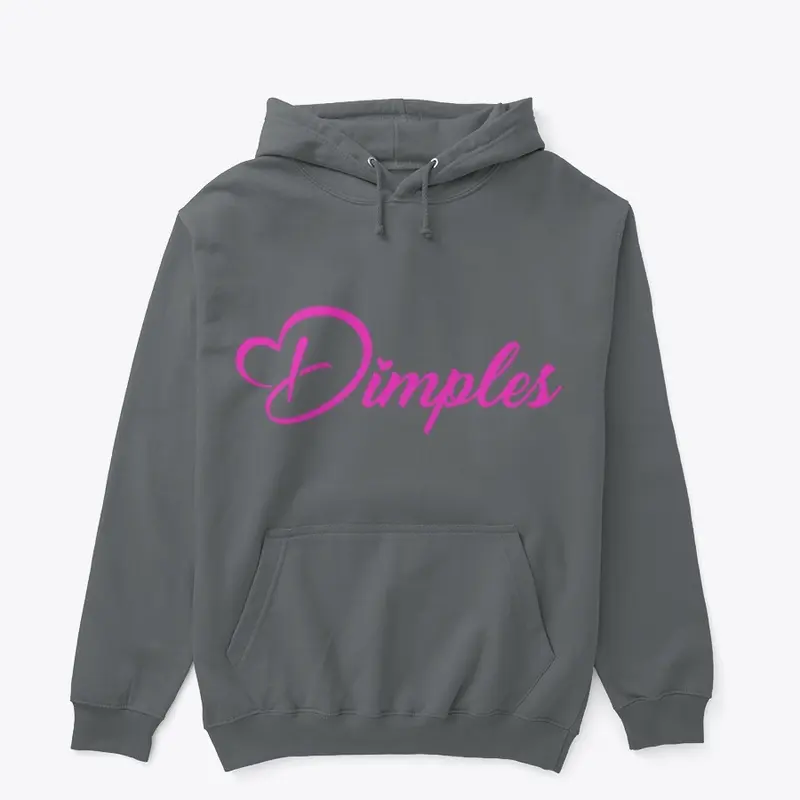 Pink Font Hoodies